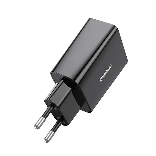 Мережевий зарядний пристрій Baseus Speed Mini Quick Charger 1C 20W EU чорний CCFS-SN01 - фото 4