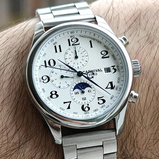 Годинник Carnival Masters Silver Metal, 2 ремешка - фото 7