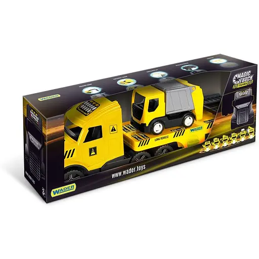 Машинка Wader Magic Truck Technic зі сміттєвозом (36441) - фото 2