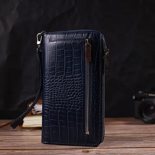 Женский кожаный кошелек Canpellini 21х12х2 см acs0025556 - фото 6