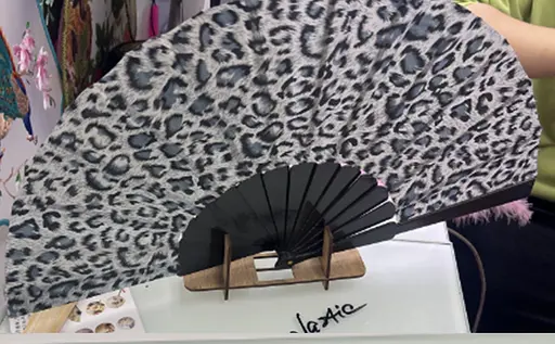 Аксессуар веер Леопард (в ассортименте) - фото 2