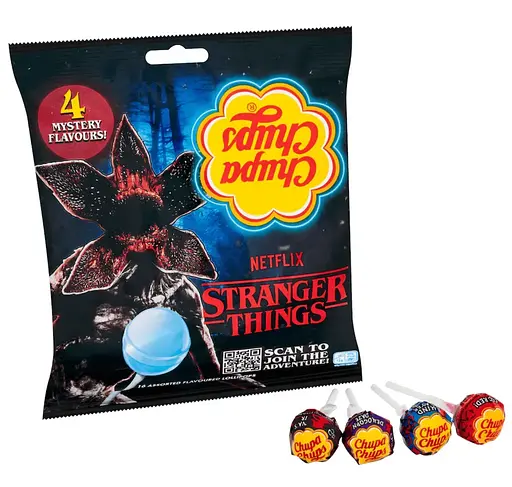 Льодяники на паличці Chupa Chups Stranger Things Upside Down 192 г - фото 2