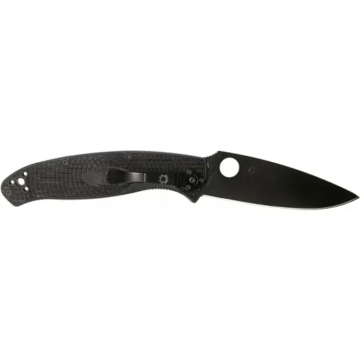 Нож Spyderco Resilience Black Blade - фото 2
