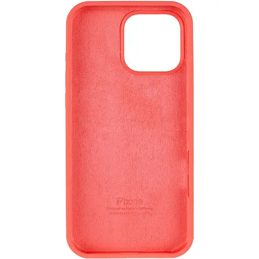 Чехол Epik Silicone Case Full Protective AA для Apple iPhone 15 Pro 6.1 Арбузный/Watermelon red - фото 3