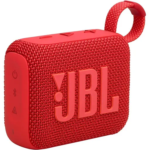 Портативна акустика JBL Go 4 Red (JBLGO4RED) - фото 1