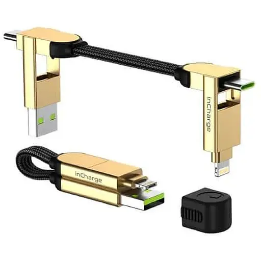Кабель Rolling Square in Charge X 100W бежевый (X03WR)