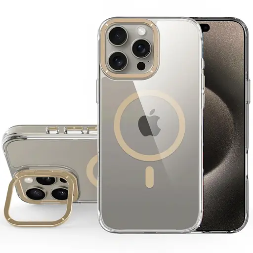 Чохол Epik TPU Space Case Apex with MagSafe для Apple iPhone 16 Pro 6.3 Gold