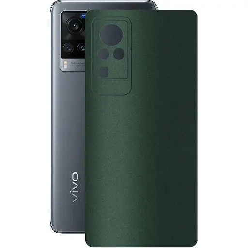 Захисна плівка StatusSKIN для Vivo X60 Pro 5G Корпус Вініл Зелена матова - фото 1