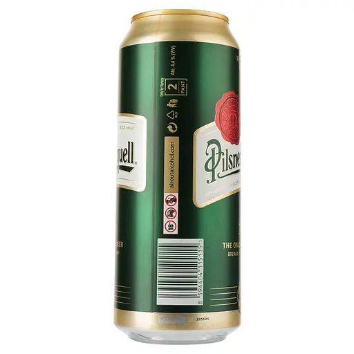 Уцінка. Пиво Pilsner Urquell світле фільтроване 4.4% 0.5 л (137320) - фото 2
