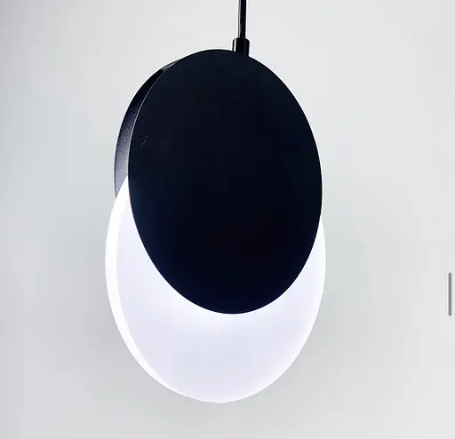 Сучасний підвісний світильник, наче місячне затемнення Line.F Діаметр 18 см - фото 8