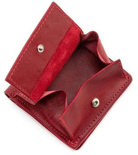 Женский кожаный кошелек Grande Pelle 11.5х11.5х3 см acs0024517 - фото 6