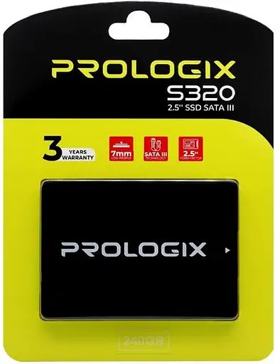 Накопитель SSD ProLogix Sata 2.5 240GB S320 TLC 250 256 (PRO240GS320) - фото 3