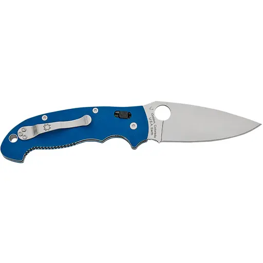 Ніж Spyderco Manix 2 XL CPM SPY27 G-10 Cobalt Blue - фото 2