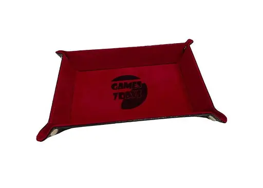 Настільна гра Games 7 Days Лоток для кубиків Rectangle dice tray - Red (g7drecdt04) - фото 2