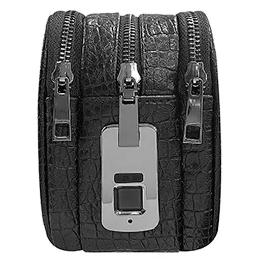 Сумка WIWU Salem Fingerprint Lock LUX Black - фото 3