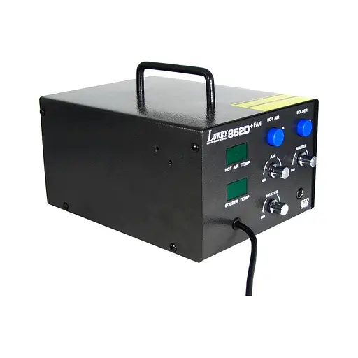 Паяльная станция Lukey 852D+FAN фен, паяльник - фото 3