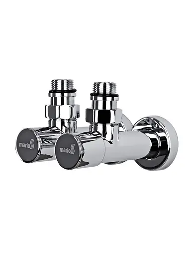Кран кутовий подовжений для рушникосушки G 1/2'' Mario 4.0.0101.55.P - фото 1