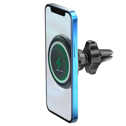 Автодержатель с БЗУ Borofone BH45 магнитный (PD 15W) - фото 4
