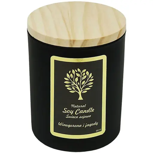 Свеча Aurora Natural Soy Candle виноград и ягоды 150 г