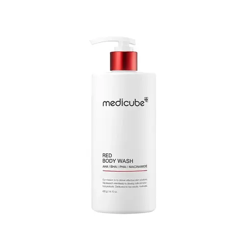 Противовоспалительный гель для душа с кислотами Medicube Red Acne Body Wash 2.0, 400 г - фото 1