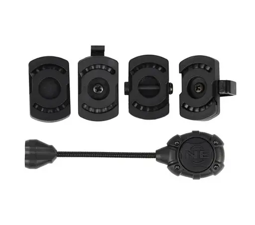 Тактический сигнальный фонарь Wadsn NE-05009-BK-green для шлема Mpls (зеленый + ИК свет) Черный - фото 2