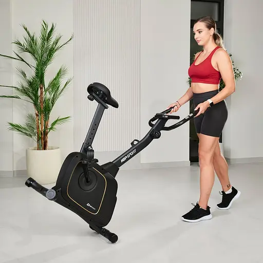 Велотренажер Hop-Sport Nexon магнітний HS-3000H чорний - фото 9