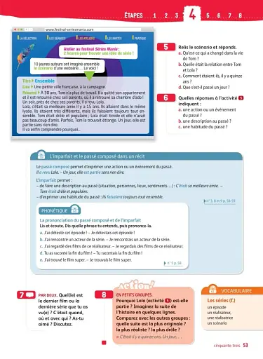 Adomania. Niveau 3 Livre de l'eleve + DVD-ROM - фото 5