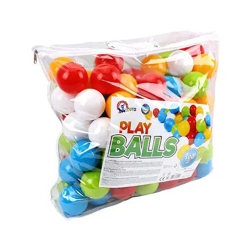 Набор шариков для сухих бассейнов в сумке 5545TXK 100 штук - фото 2