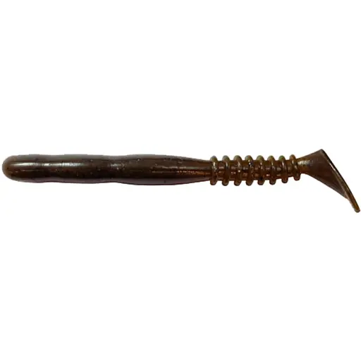 Силікон Reins Rockvibe Shad 3" 002 Green Pumpkin (15 шт/уп)