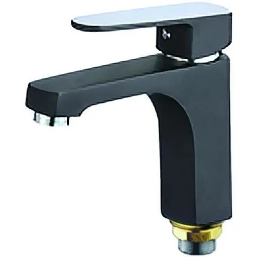 Смеситель для умывальника MIXXUS MISSOURI 001 черный (MI0598) - фото 1