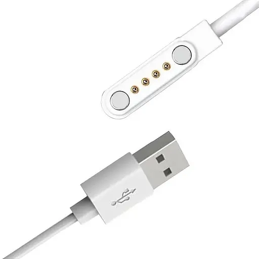 Зарядний кабель для дитячих смарт-годинників Lemfo з магнітним кріпленням - фото 6