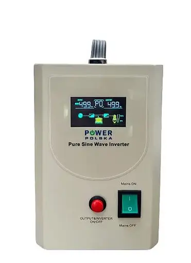 Инвертор Power Polska HB1524 1200Вт/1500VA/12V под наружные аккумуляторы - фото 2