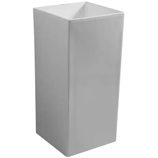 Умивальник підлоговий Mixxus Premium Quadro-1101 410x410x850 мм MP6574, Білий - фото 1