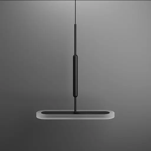 Підвісний світильник Babich Studio Fog 410 Black (RAL 9005) - фото 1