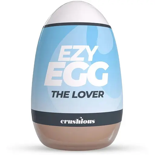 Мастурбатор яйце Crushious Ezy Egg The Lover (тілесний)