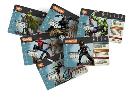 Настольная игра Rozum Marvel Zombies: Сопротивление Супергероев (Marvel Zombies: Heroes' Resistance) (укр.) (R009UA) - фото 6