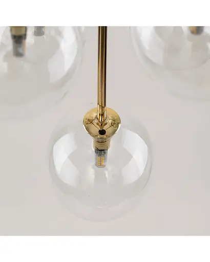 Підвісний світильник TK Lighting 5943 Nilos G9 5x6W IP20 Bk - фото 4