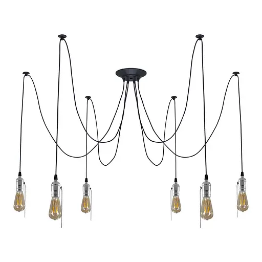 Люстра-павук LS 2171-6-6 - фото 1