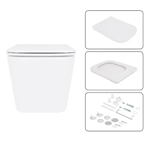 Набір Q-tap Nest 4 в 1 підвісний унітаз Crow Ultra Quiet 520x360x290 + комплект інсталяції QT05335172W48196 - фото 6