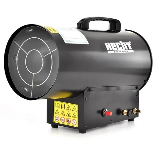 Газова теплова гармата HECHT 3016 30 кВт, площа обігріву 280 кв.м., підлоговий, чорний - фото 1