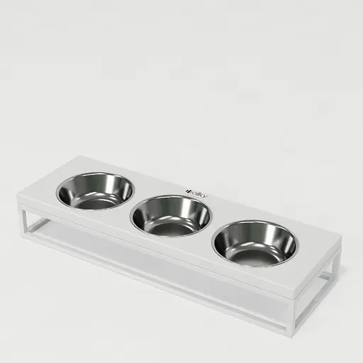 Hollky Base Bar — три миски на підставці (3 × 0,45 л) - фото 4