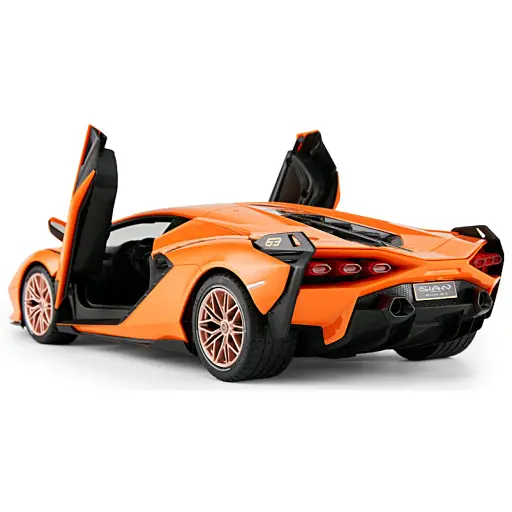 Машинка Rastar Lamborghini Sian (97760) на радиоуправлении. 1:14. Оранжевый - фото 4