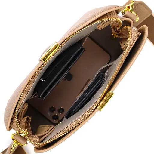 Сумка кожаная женская Vintage 23х17х8 см sum0022706 - фото 5