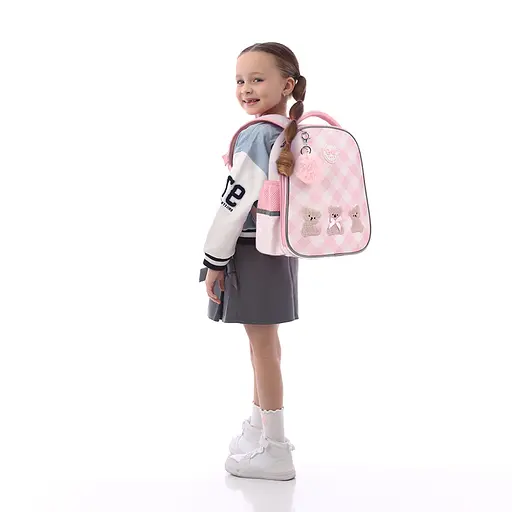 Рюкзак GoPack Education 165S Teddy Bears Рожевий (GO26-165S-1) - фото 15