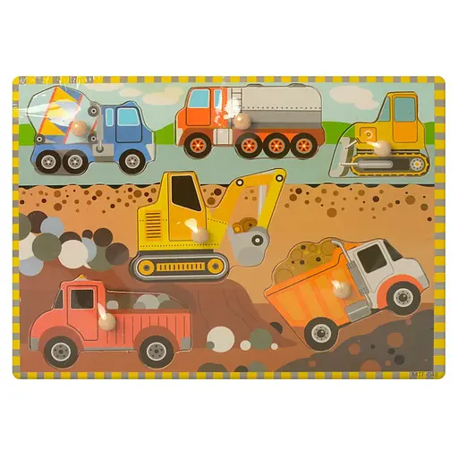 Дерев’яні пазли Рамка-вкладиш, MD1187 (В асортименті) - фото 3