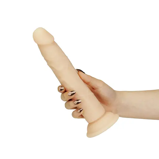 Фалоімітатор Naked Addiction – 9” Silicone Dual Density Bendable Dildo - Vanilla - фото 3