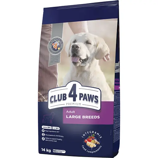 Сухий корм для собак великих порід Club 4 Paws Premium 14 кг (B4530401)