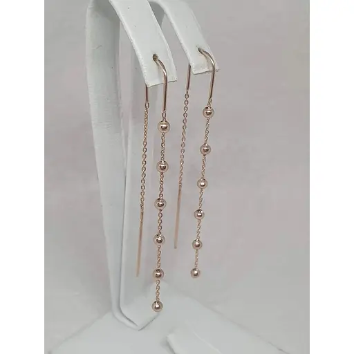 Золоті сережки Tango. 580123 - фото 4