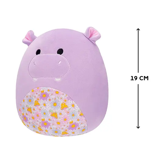 Мягкая игрушка Squishmallows Бегемот Ханна 19 см (SQCR05409) - фото 2