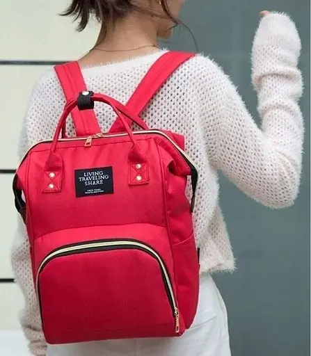 Рюкзак для мамы 12L Living Traveling Share красный Nobrand sum0028790 - фото 1